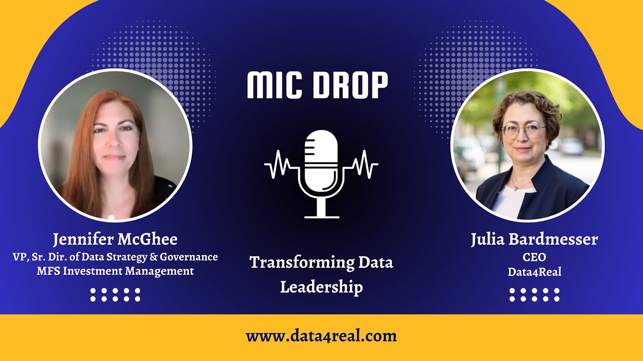 Data Priorities Mean Nothing Without Budget - Jennifer McGhee | Mic Drop with Julia Bardmesser