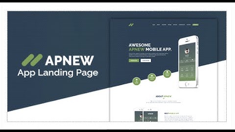 Apnew – App Landing Joomla Template - CMS Themes | ThemeForest Download