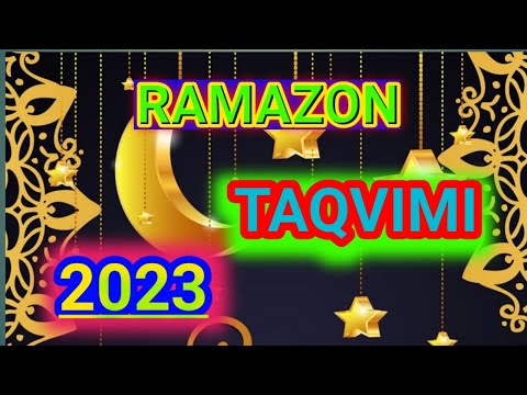 RAMAZON TAQVIMI 2023
