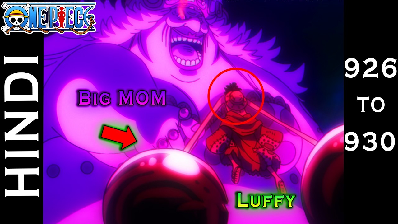 One Piece Episode 926 to 930 in HINDI Explained 