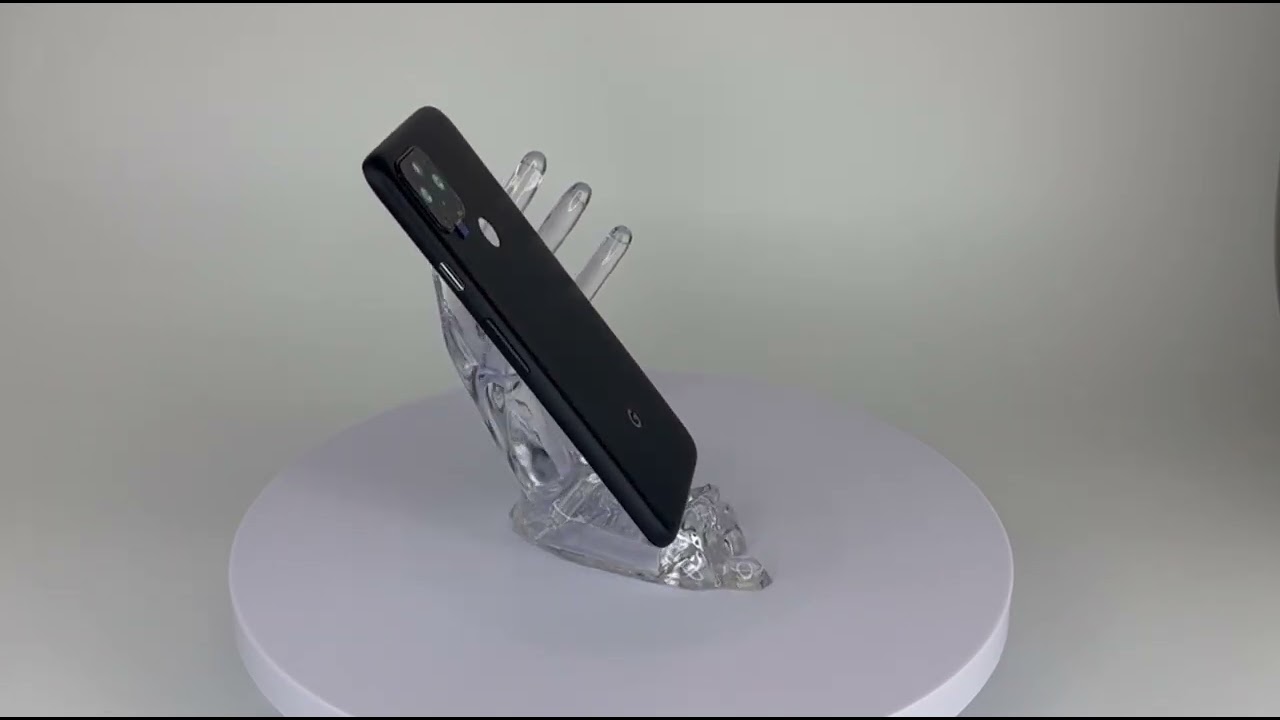 Задняя крышка для Google Pixel 5 чёрная (Black)