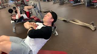 Eccentric Decline Sit Ups