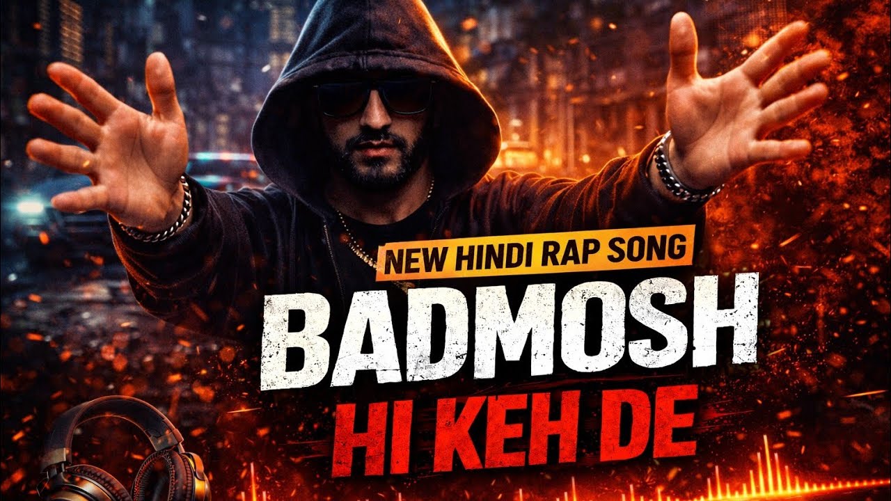 BADMOSH HI KEH DE 🔥 | Attitude Badmaashi Rap Song | New Hindi Hip Hop 2026 | Powerful Attitude Rap |