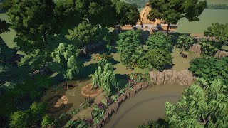 Planet Zoo Episode 19 Wild Woods - Building A Tropical Indian Elephant Habitat