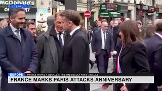 France marks Paris attacks anniversary