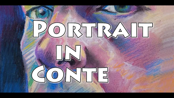 A Colorful Conte Portrait Demonstration by Scott H...