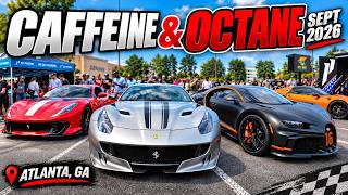 Caffeine & Octane September 2026 | The CRAZIEST Cars at Atlanta's Biggest Car Show!