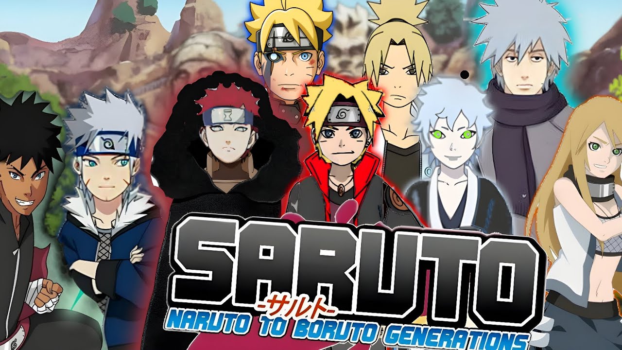 Saruto Uchiha el hijo de Boruto y Sarada la película completa YouTube