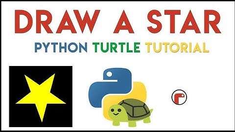 TURTLE 🐢 LIBRARY FILES!!! MAKING A GOOD LOOKING STAR USING PYTHON 😃😃😃😃