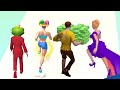 Dress Painters, Aquapark io, Blob Runner 3D, Money ... Top Free Satisfying Mobile Game Walkthrough