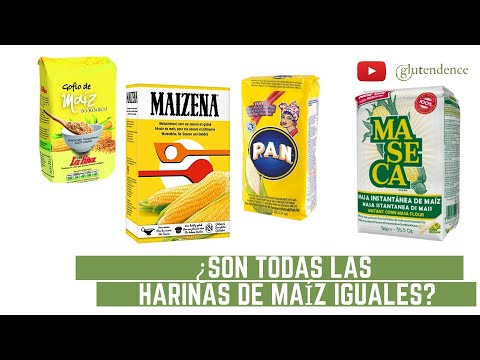 Vídeo: Diferencia Entre Harina De Maíz Y Harina De Maíz