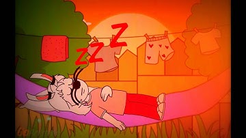 Copy of Comedy World Ruby Taking A Nap In The Sunset