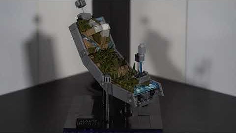 Mega Construx Halo Forerunner Ring Installation Speed Build