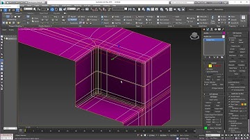 Hard Surface Modeling - indention on curved surface.
