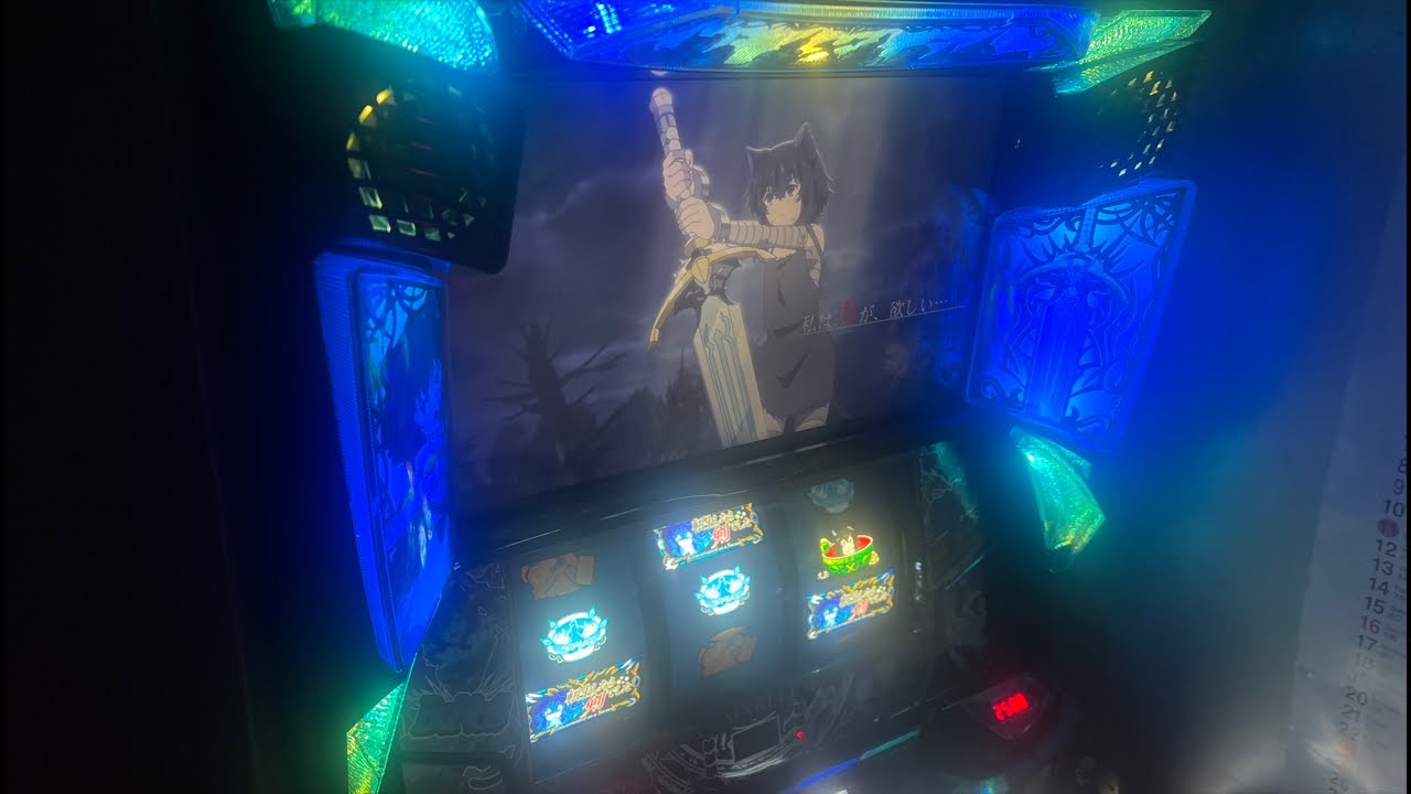 設定6】 パチスロ 転生したら剣でした 実機プレイ ※ジャグラーしか打た