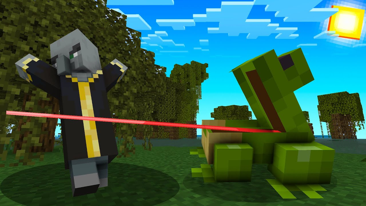 Jungle Gpu Rana Minecraft Minecraft PE Pero las Ranas Estan OP | Addon | 1.19 - YouTube