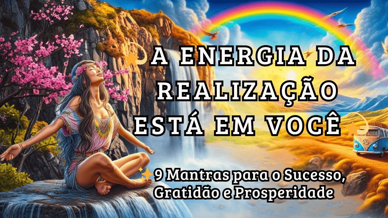 9 MANTRAS PODEROSOS para o SUCESSO, GRATIDÃO e PROSPERIDADE | Música Espiritual Reprogramação Mental