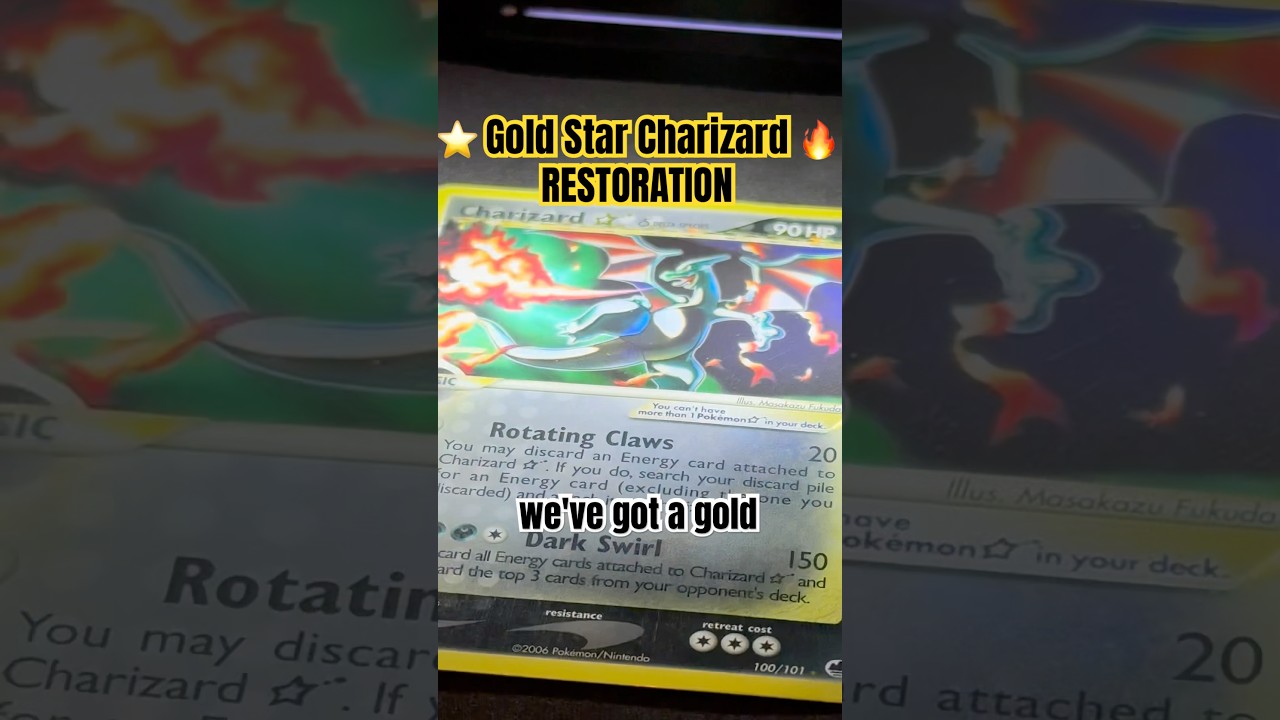 Gold Star Charizard 