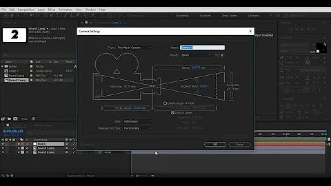 Camera zoom in After Effect