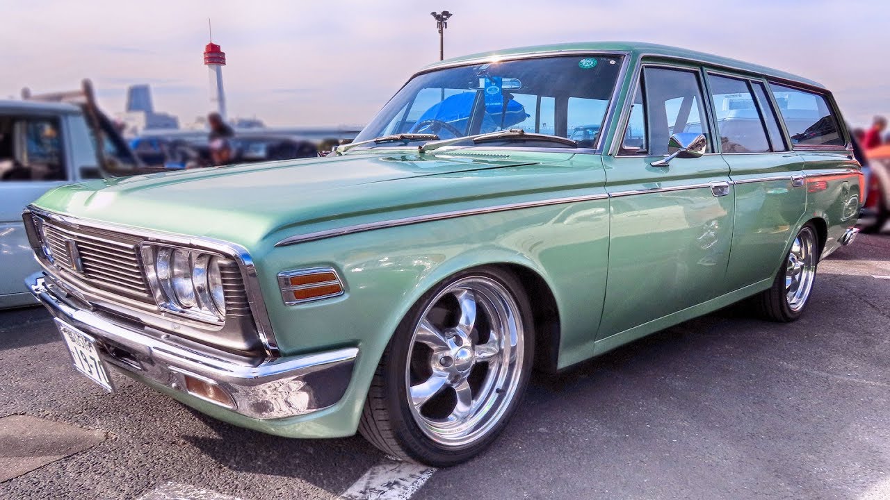 TOYOTA TOYOPET Crown WAGON Custom Car - YouTube