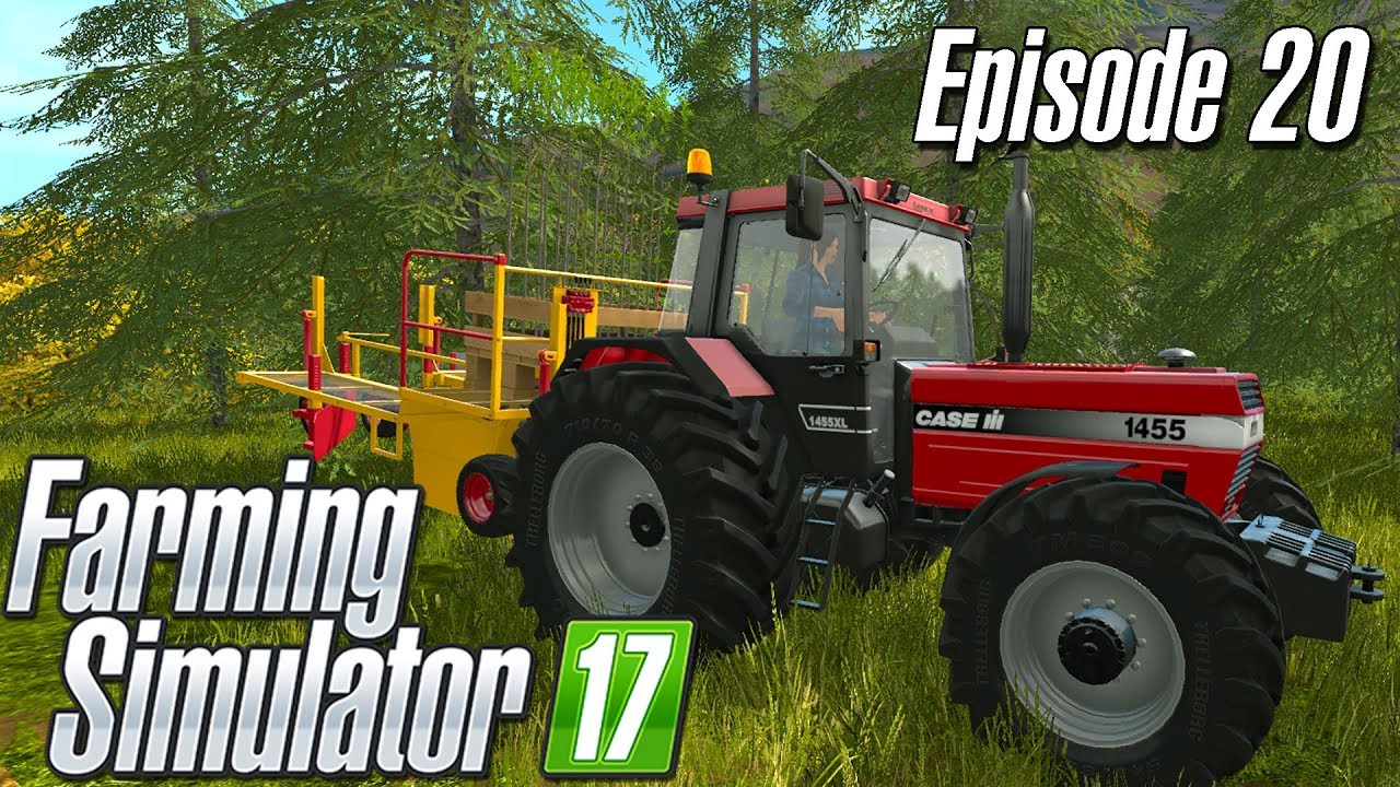 Farming Simulator 17 Timelapse - #20 - Planting trees for a greener