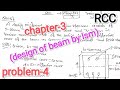 problem-4 || design of beam by lsm || chapter-3
