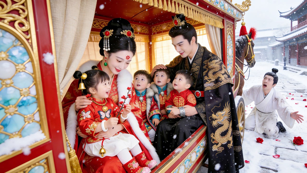 Nữ y sư xuyên không bị hạ thuốc,lỡ ngủ với Nhiếp Chính Vương! 6 năm sau dẫn 4 con về được phong phi!