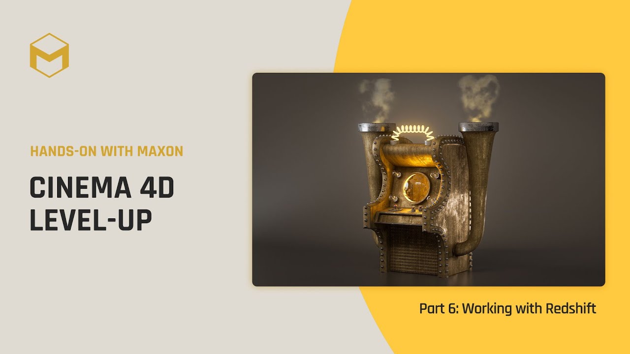 Cinema 4D Level-up - Working with Redshift - YouTube