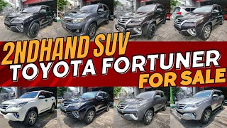 PART 1 Toyota Fortuner Secondhand Cars For Sale | 7-seater Good for Family Ready for a Long Drive!
