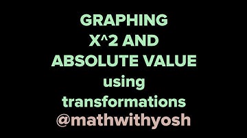 transformations and stretches/compressions of graphs