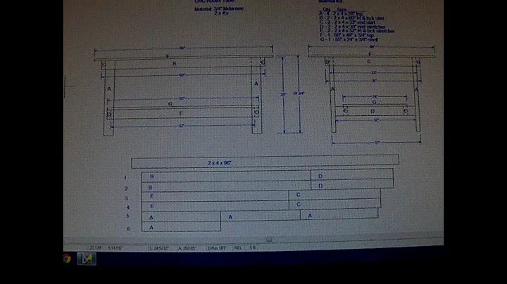 Table build for my CNC router Part 1