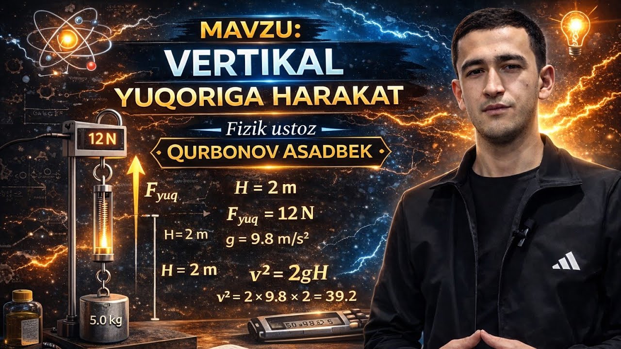Vertikal yuqoriga harakat 