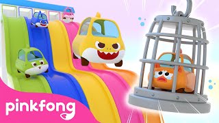 Learn Colors with Baby Shark | Let's Rescue William! | Baby Shark 3D | Pinkfong Colors for kids