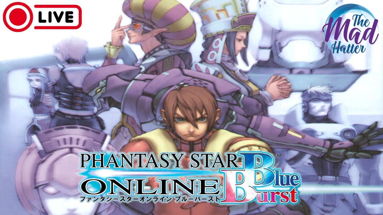 Live] PSOBB Phantasy Star Online Blue Burst | Ephinea Server - YouTube