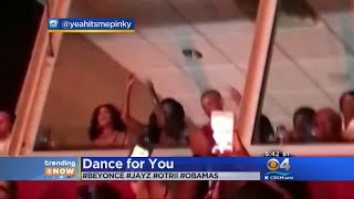 Trending: The Obamas Dance At Beyoncé Show