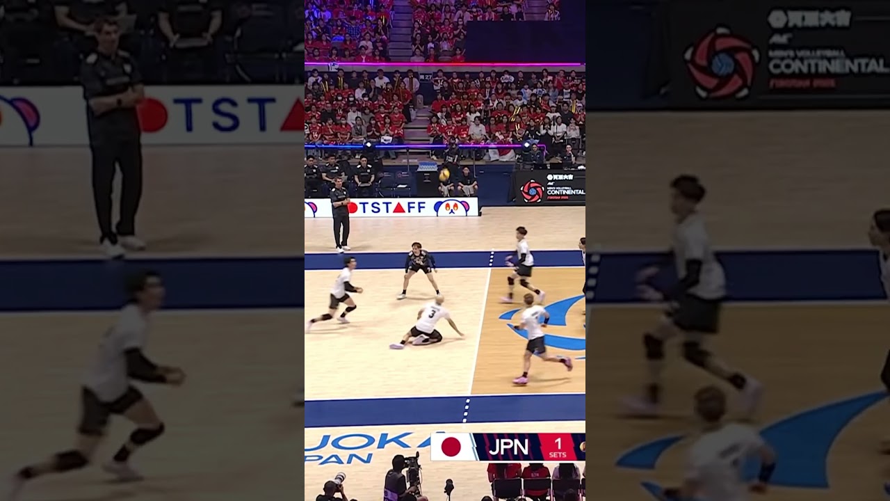 Volleyball in Perfektion 🤤 #volleyball #volleyballworld #japan #AVCContinentals