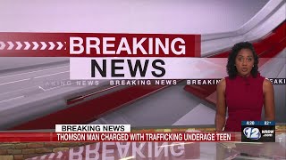 McDuffie County man charged with trafficking underage girl