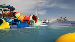 Water Slides at Afsona Waterpark  Aquapark in UZBEKISTAN