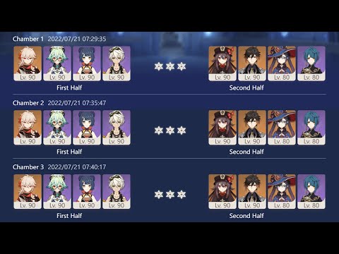 Free Pilot Spiral Abyss 2.8 Phase 1 (Full Star AR 58 Asia) #85