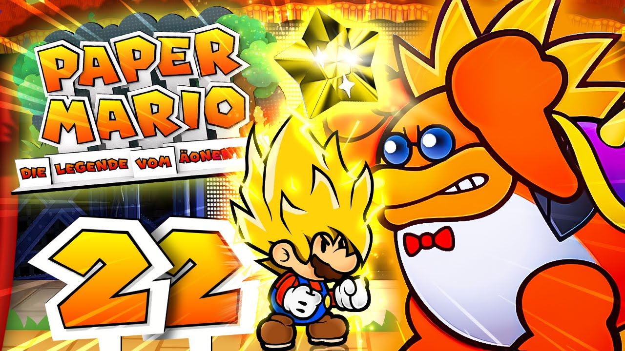 PAPER MARIO DIE LEGENDE VOM ÄONENTOR 🗺️ 22 Boss Kampf