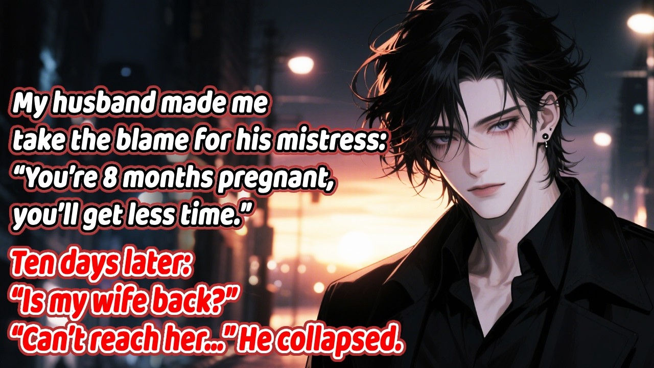 Forced 8-mo pregnant me to take mistress's blame. 10 days later: no contact. He collapsed.