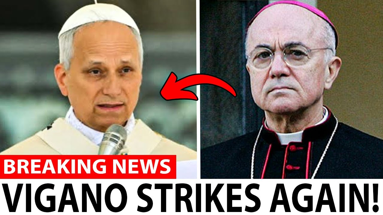 Vigano Breaks Silence – His Most Devastating Critique of Pope Leo XIV Yet -  YouTube