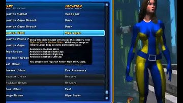 Lets Play Champions Online - Character Creation Part 1