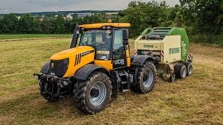 JCB Fastrac 3200 Xtra + Krone Vario Pack 1800