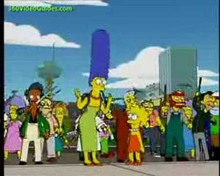 The Simpsons Game - Mob Rules - Walkthrough Part 3 of 3