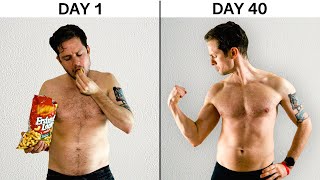 40 DAY BODY TRANSFORMATION (2022) | Weight Loss with Intermittent Fasting and Exercises