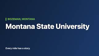 Details Montana State University | OnRoute Update