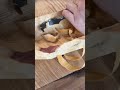 Carving the Hollow Interior of a Wooden Bowl with a Curved Chisel