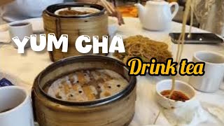DRINKING TEA AT THE GRACES CHINESE RESTAURANT HONG KONG