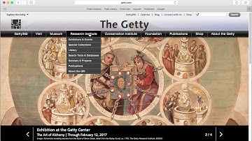 Getty Public Domain Image Search - Tutorial